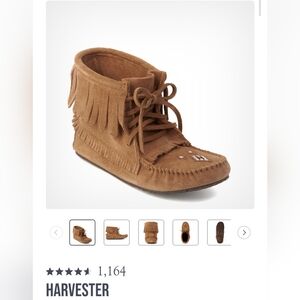 Manitobah Harvester Suede Moccasin